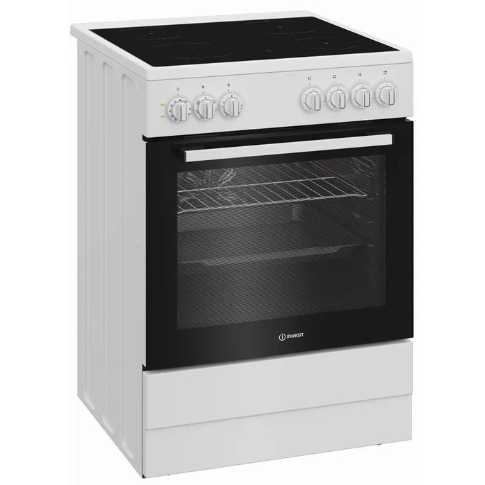 Indesit I6V5PMW ceramic hob cooker