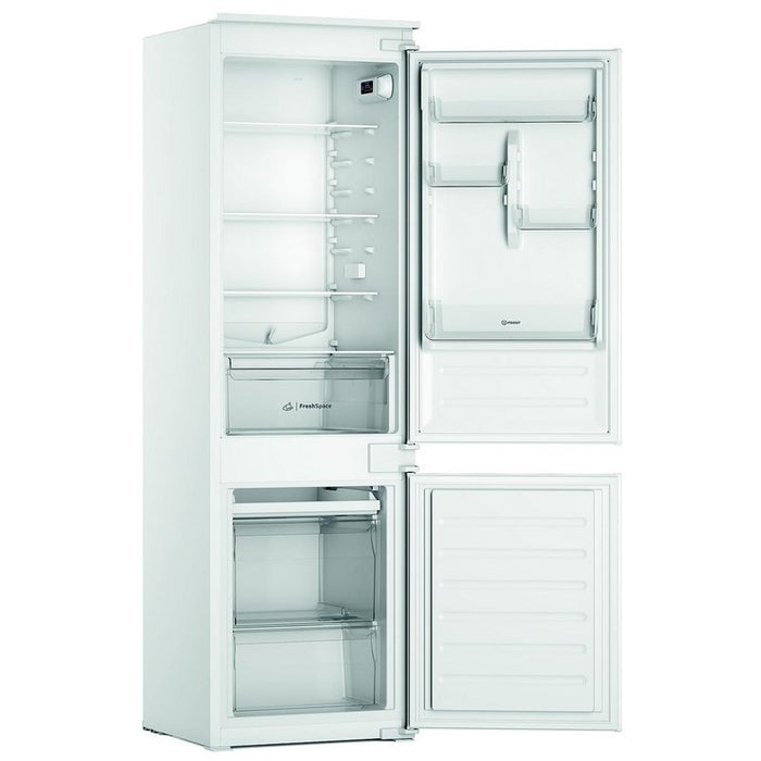 Built-in fridge freezer Indesit INC18D021A1*** , 268 l, E , Yes , Static