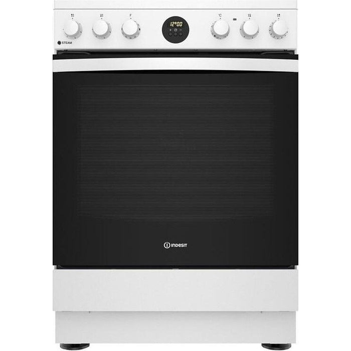 Electric cooker Indesit IS67V8CHW/E***, White, Ceramic