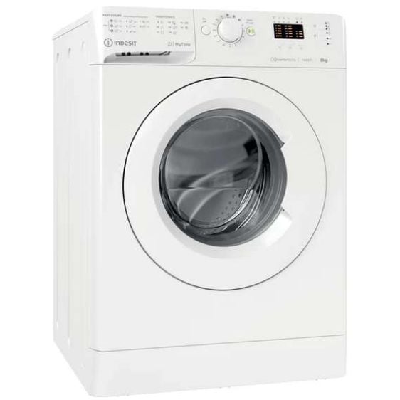 Washing machine INDESIT MTWA 81495 W EU, 8 kg, 1400 rpm.