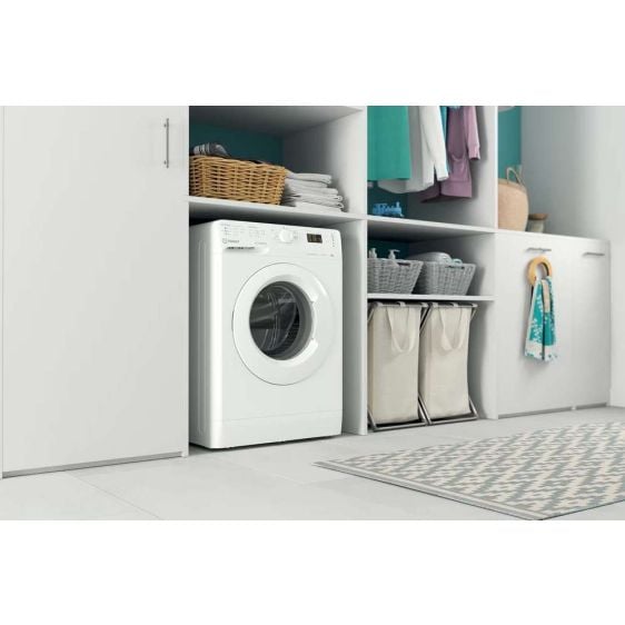 Washing machine INDESIT MTWA 81495 W EU, 8 kg, 1400 rpm.