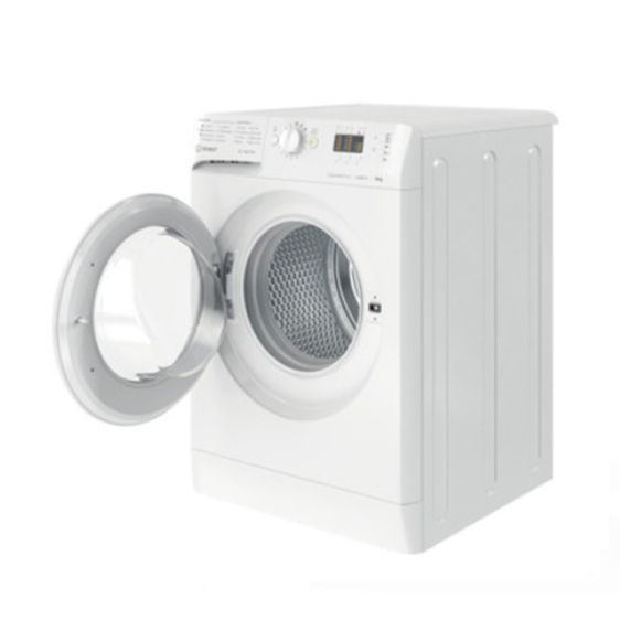 Washing machine INDESIT MTWA 91284 W EE, 9 kg, 1200 rpm.