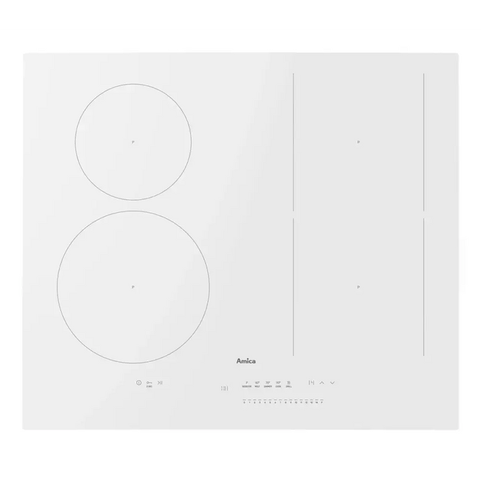 Induction cooktop Amica PIDH6141PHTSUN 3.0 white - Built-in hot platesAGD-PGZ<<<Home Appliance - ProductsAGD<<<ActionPL