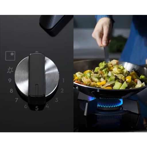 Induction-gas hob ELECTROLUX KDI641723K 800 Mixed 60 cm Black - Built-in hot platesAGD-PGZ<<<Home Appliance