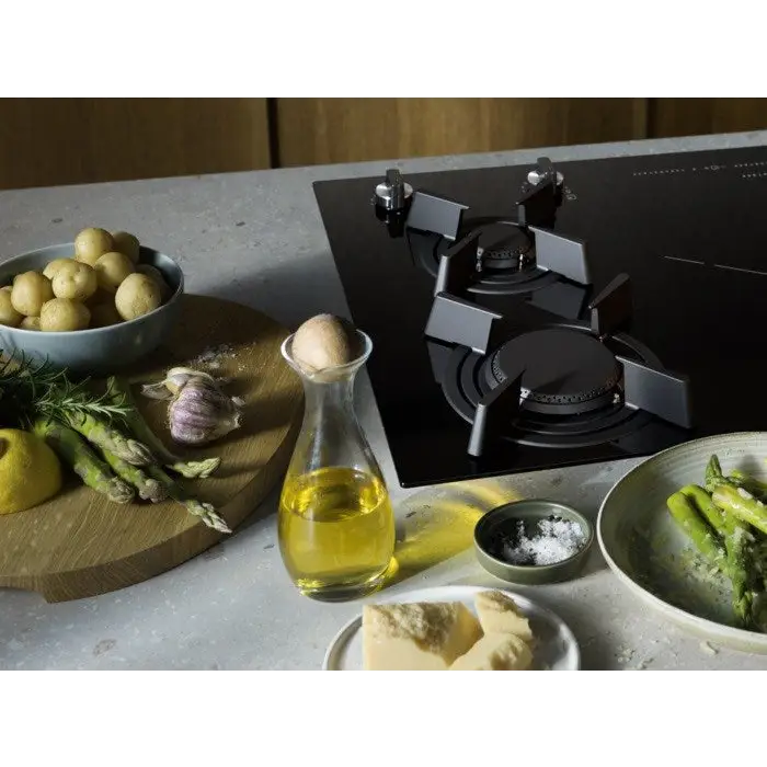 Induction-gas hob ELECTROLUX KDI641723K 800 Mixed 60 cm Black - Built-in hot platesAGD-PGZ<<<Home Appliance