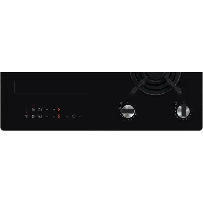 Induction-gas hob ELECTROLUX KDI641723K 800 Mixed 60 cm Black - Built-in hot platesAGD-PGZ<<<Home Appliance