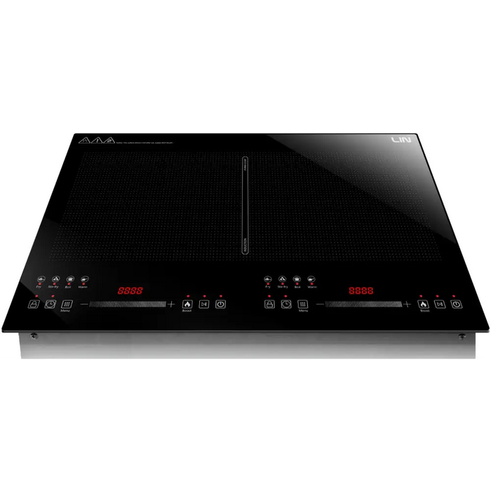 Induction hob LIN LI2H-179 cable with plug 1.2 m 3200 W - Built-in hot platesAGD-PGZ<<<Home Appliance