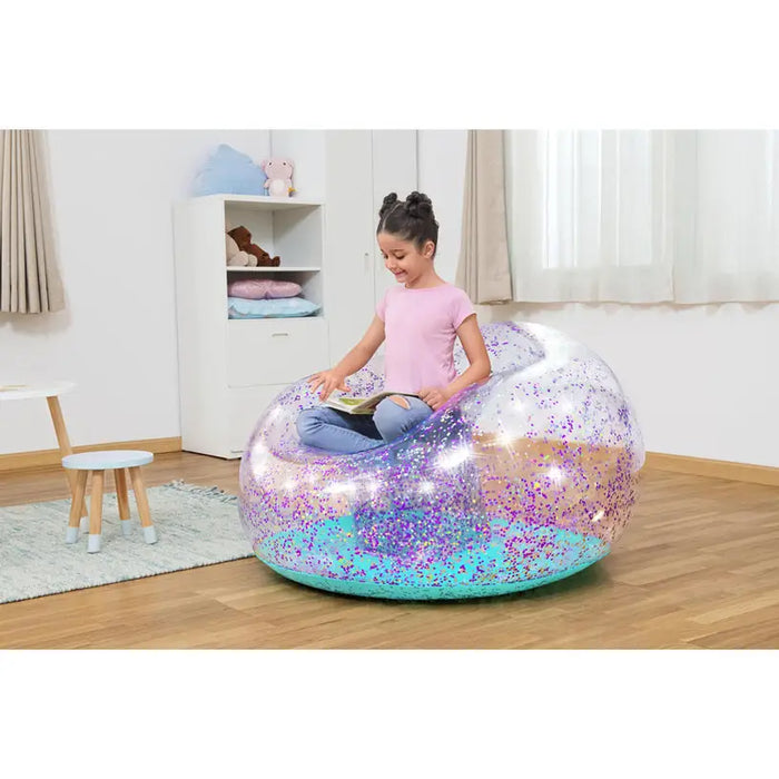 INFLATABLE ARMCHAIR 114X112X66CM BESTWAY 75115 BESTWAY 75115 - Надуваеми фотьойли<<<Басейни плажни артикули и