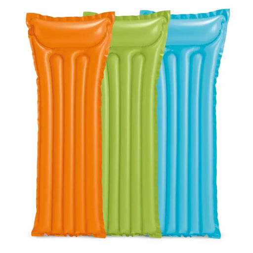 INFLATABLE MATTRESS GLOSSY MAT 183X69CM INTEX 59703NP - Дюшеци<<<Басейни плажни артикули и