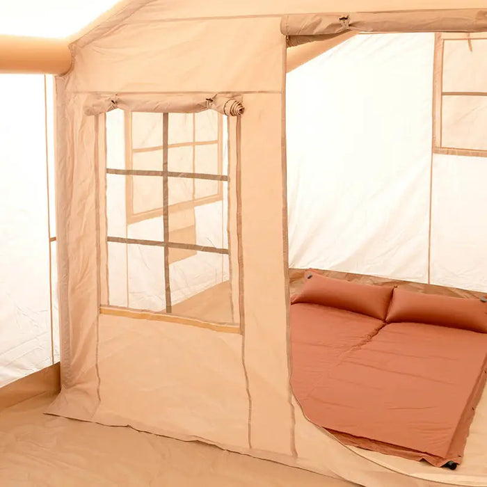 INFLATABLE TENT 330X420X160X 4 SEASON MUHLER 13-86 - Палатки<<<Къмпинг<<<Градина<<<Praktiker