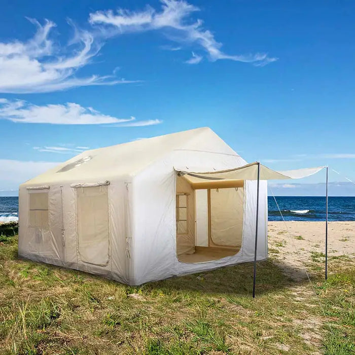 INFLATABLE TENT 330X420X160X 4 SEASON MUHLER 13-86 - Палатки<<<Къмпинг<<<Градина<<<Praktiker