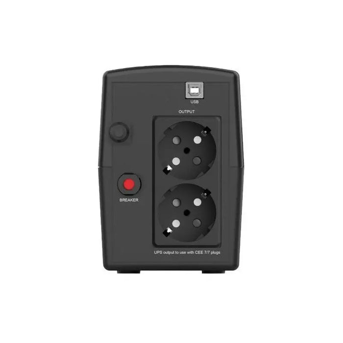 Infosec UPS X1+ 1000 Backup Power Supply 1000VA 500W 2× FR/Schuko - UPSZSI-UPS<<<Emergency power systemZSI<<<ActionPL