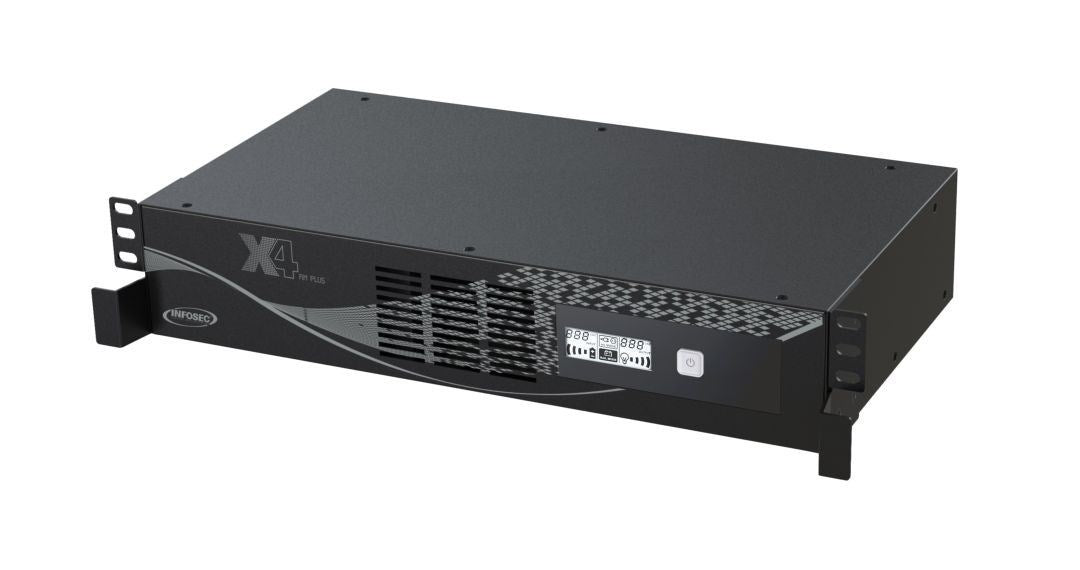 Infosec X4 600 RM Plus uninterruptible power supply (UPS) Line-Interactive 0.6 kVA 360 W 6 AC outlet(s)