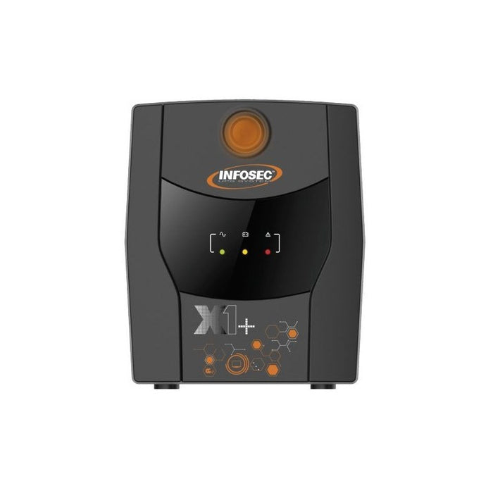 Infosec INF_661147 Backup Power Supply UPS X1+ 1300 IEC, 1300VA, 720W, 6× C13