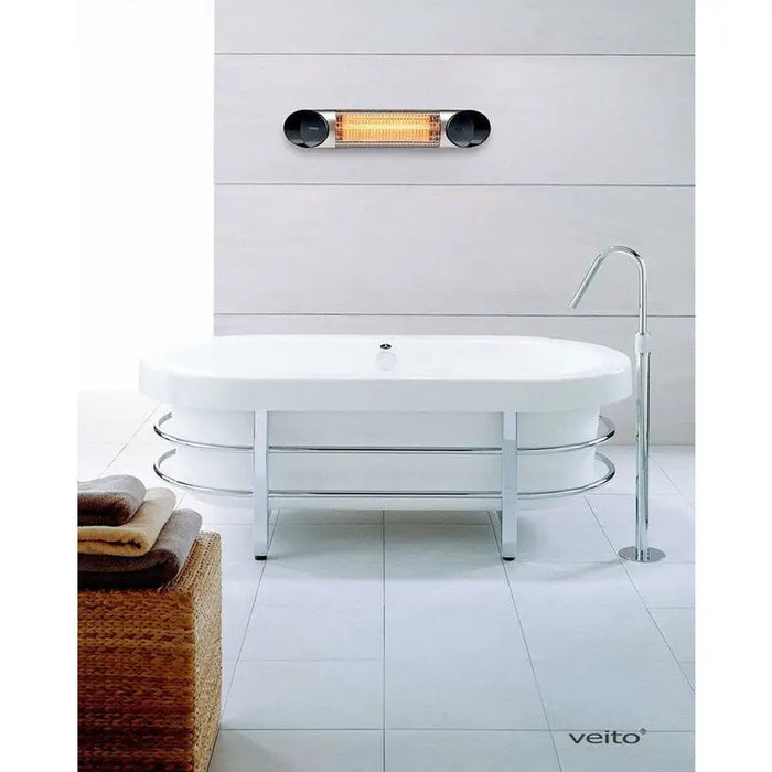 INFRARED HEATER VEITO BLADE 2000 SILVER TIMER 2000.0 W - Инфрачервени отоплители<<<Отопление Охлаждане и