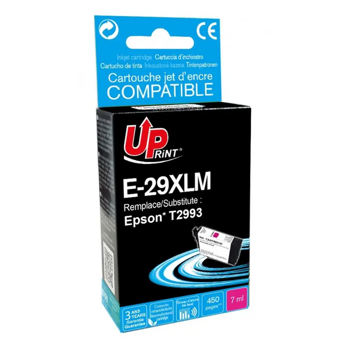 Ink cartridge UPRINT T2993 EPSON 29XL XP-235/332/335/432/435 7 ml 450 Magenta - Касети за струйни принтери<<<Принтери