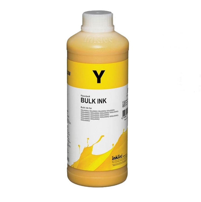 INKTEC ink bottle for Canon PGI-1200/1300/1400/1500/2500, MB2020/5020/5070/iB4020, 1L, Yellow