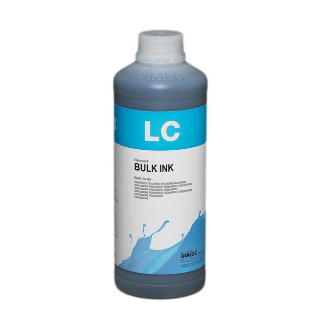 INKTEC ink bottle for Epson T0825, Stylus Photo R285/R270/ R290/ R390/ RX59/P50, 1000 ml, Light Blue