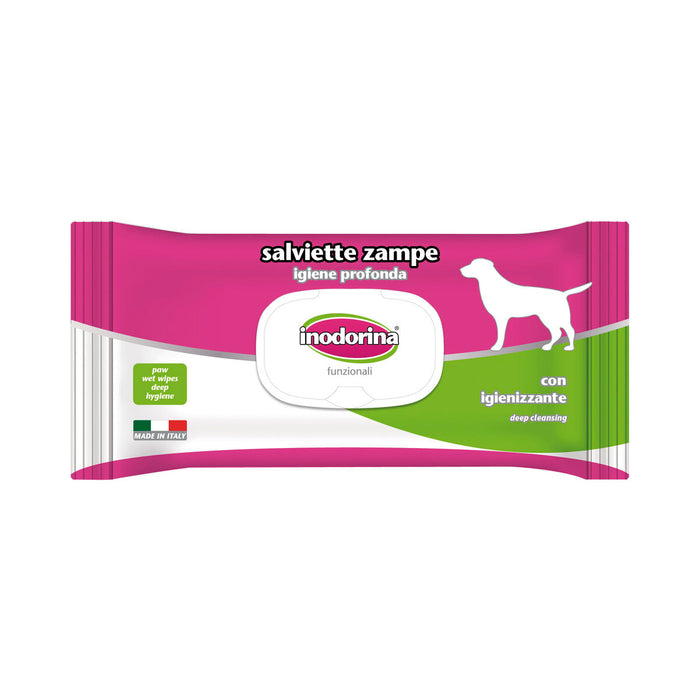 Wet Wipes for Pets Inodorina Paws Dog