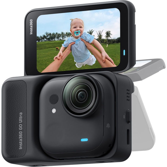 Insta360 GO Ultra Action Camera 4K Standard Bundle Midnight Black EU