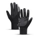 Insulated anti-slip sports phone gloves (size XL) - black - Cycling gloves<<<HurtelXML