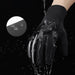 Insulated non-slip sports phone gloves (size L) - black - Cycling gloves<<<HurtelXML
