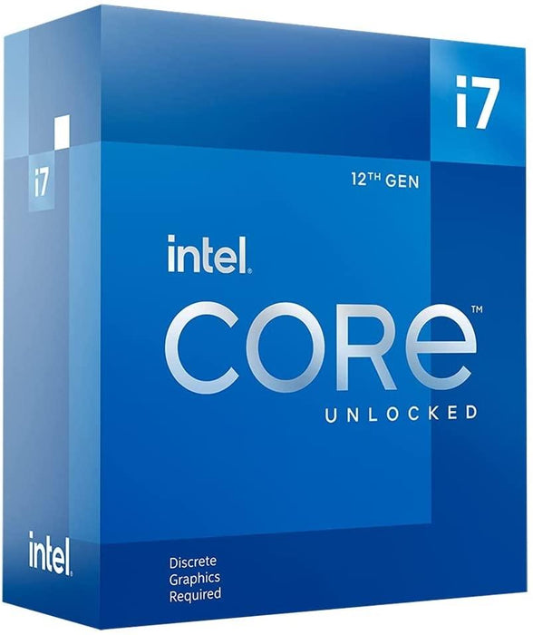 Processor Intel Alder Lake Core i7-12700KF, 12 Cores, 3.6GHz, 25MB, LGA1700, 125W, BOX