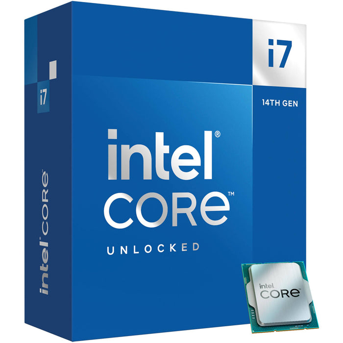 Processor Intel Raptor Lake i7-14700K, 20 Cores 3.4 GHz, 33MB, 125W, LGA1700, BOX