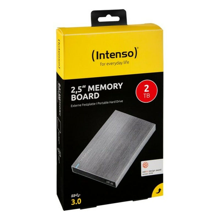 Intenso 2TB 2.5" external drive USB 3.2 memory board
