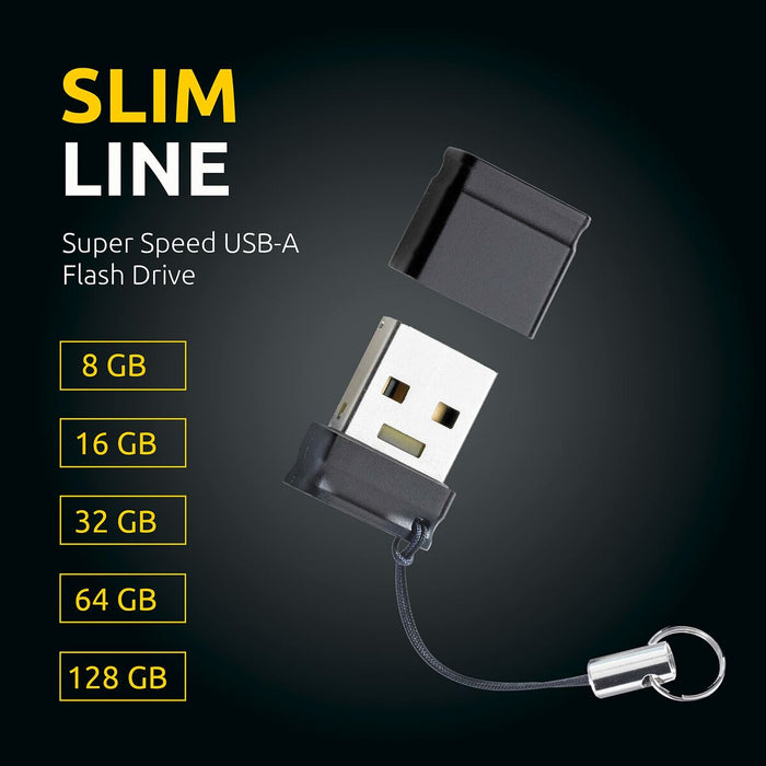 USB stick INTENSO Slim Line 32 GB Black