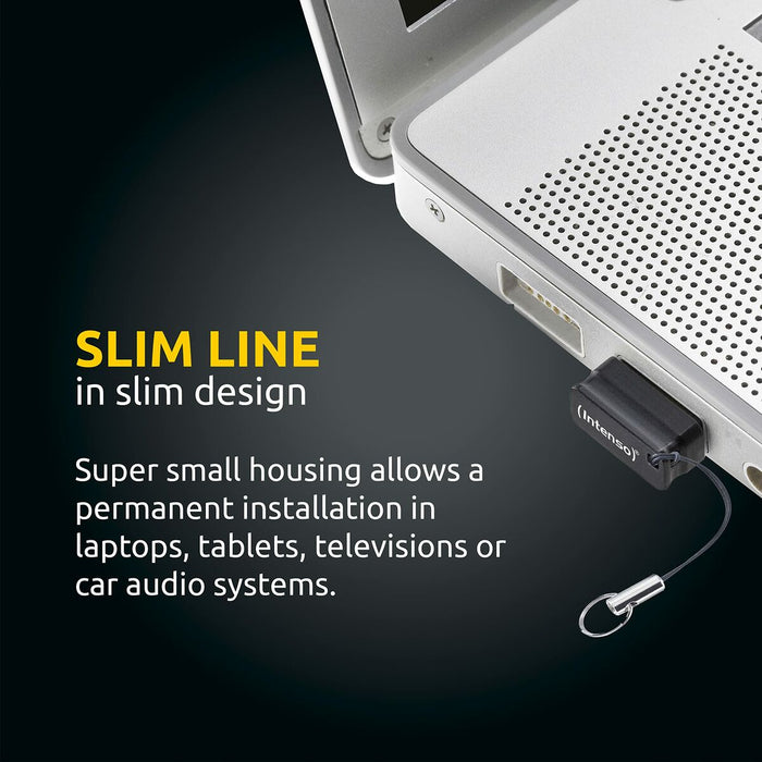 USB stick INTENSO Slim Line 32 GB Black