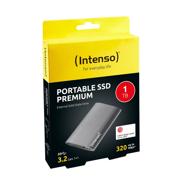 Intenso External SSD 1TB Premium anthracite