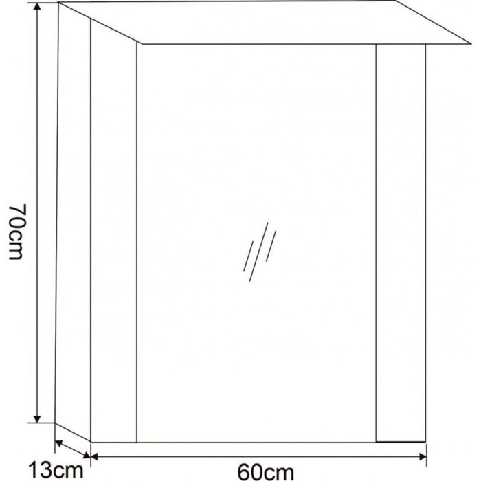 BATHROOM MIRROR CABINET ICMC 6013-70 IC