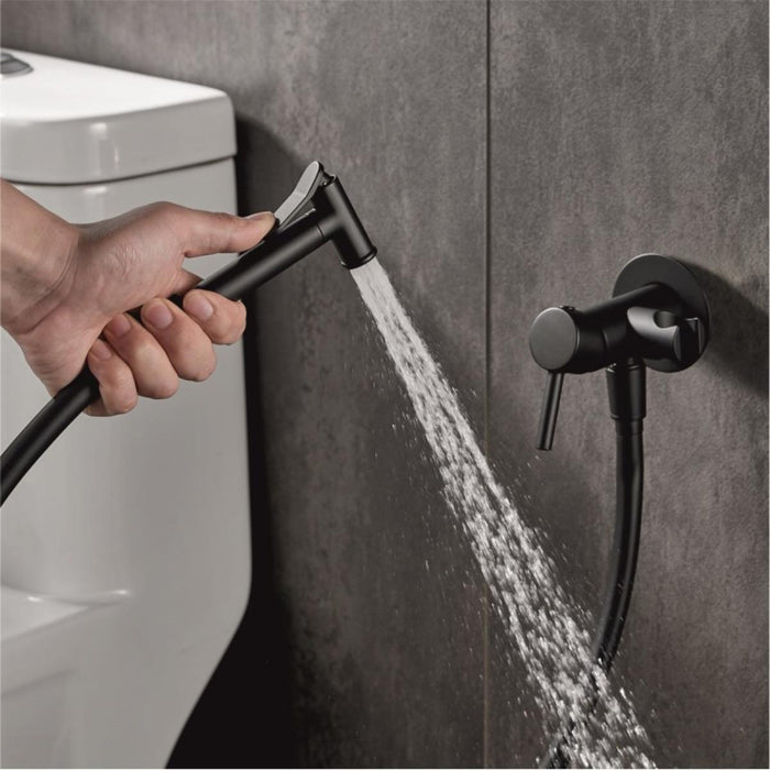 BUILT-IN HYGIENIC SHOWER FOR BIDET NERO