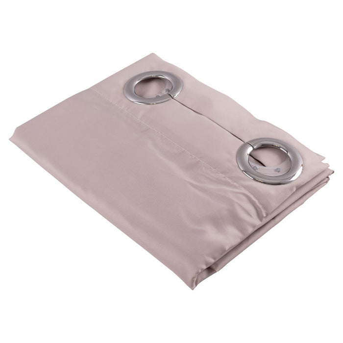 WHITE BEIGE INTER CERAMIC BATHROOM CURTAIN