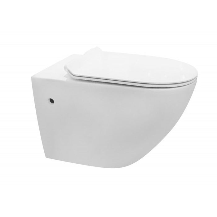 WALL-MOUNTED TOILET WITH BIDET DAISY INTER CERAMIC 3755W