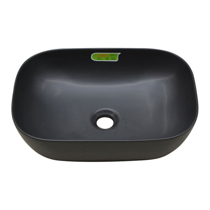 WASHBASIN INTER CERAMIC 887 BLACK