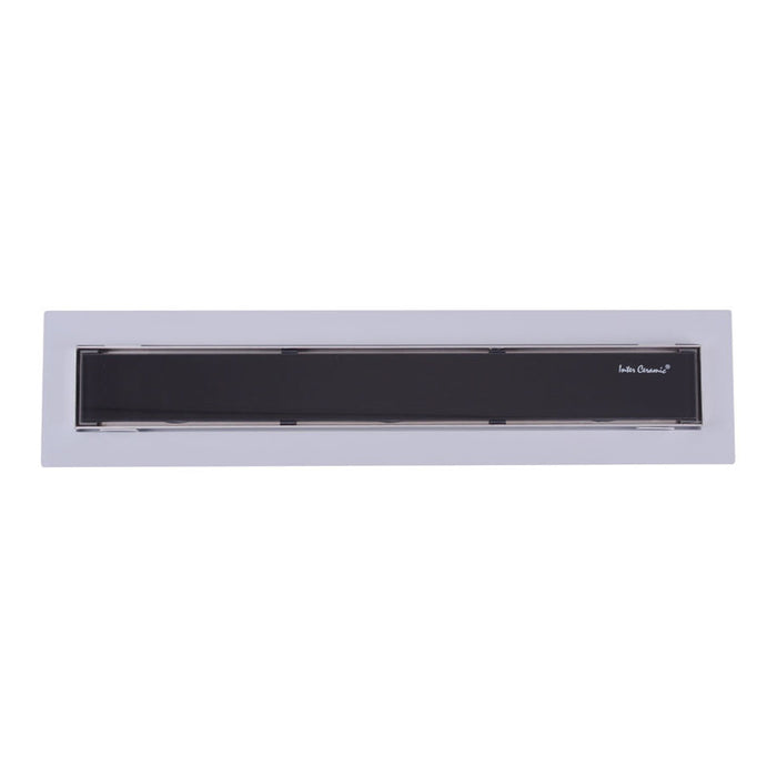 LINEAR SIPHON BLACK GLASS INTER CERAMIC