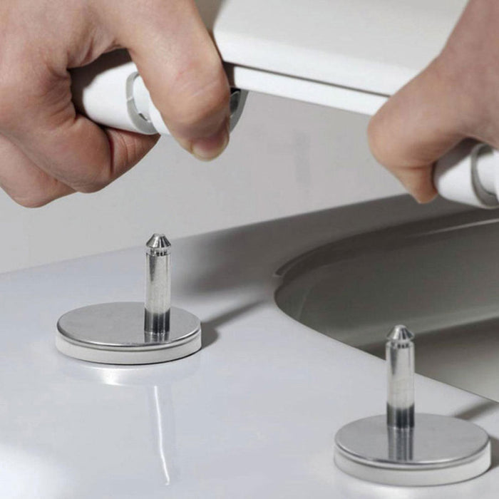 WALL-MOUNTED TOILET SET WITH SEAT INTER CERAMIC 3435W SLIM SEAT