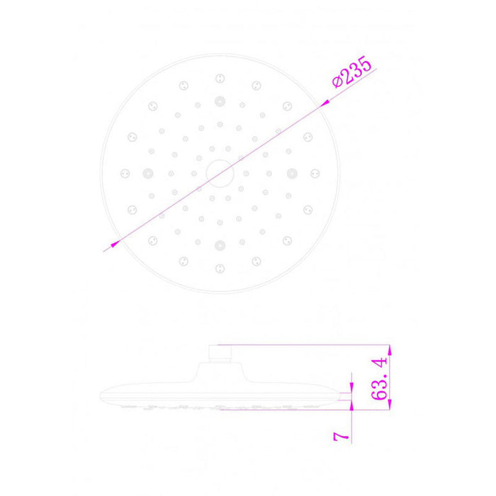 SHOWER PITA INTER CERAMIC 2316B