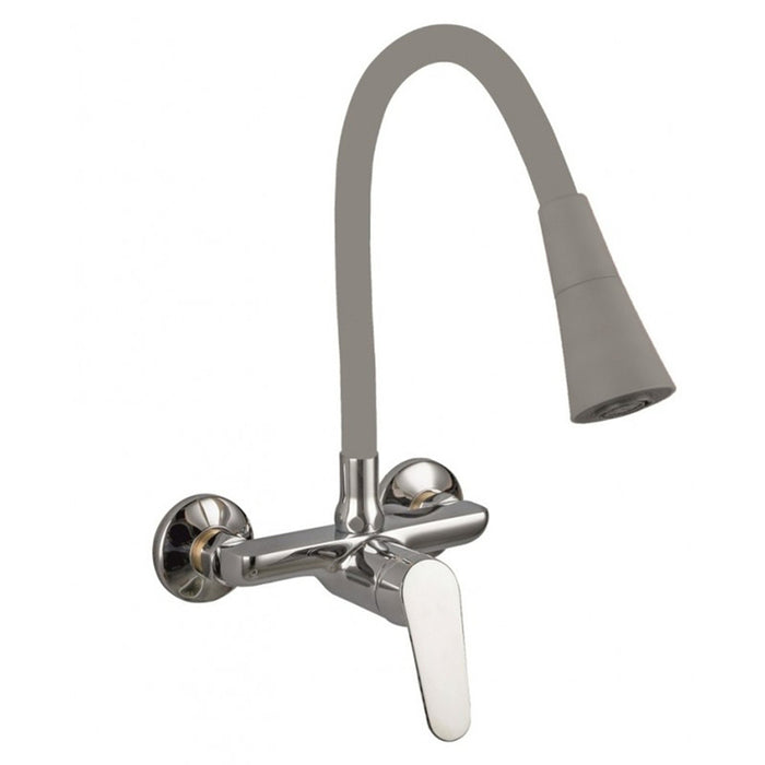 WALL MIXER FOR KITCHEN INTER CERAMIC LINNI GRAY