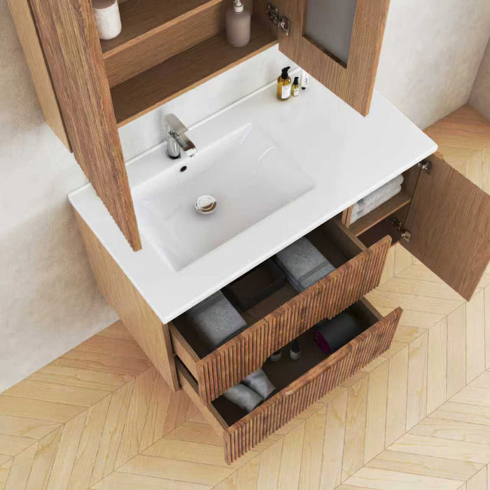 BATHROOM CABINET WITH WASHBASIN INTER CERAMIC