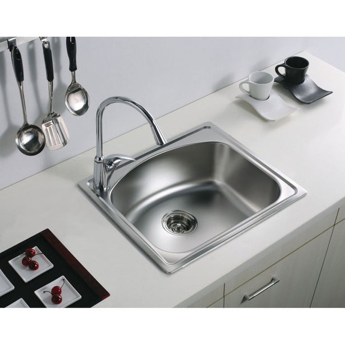 KITCHEN SINK INTER CERAMIC ICK 5043 50X43X19 CM.