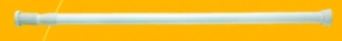 TELESCOPIC RAIL FOR SHOWER CURTAIN WHITE