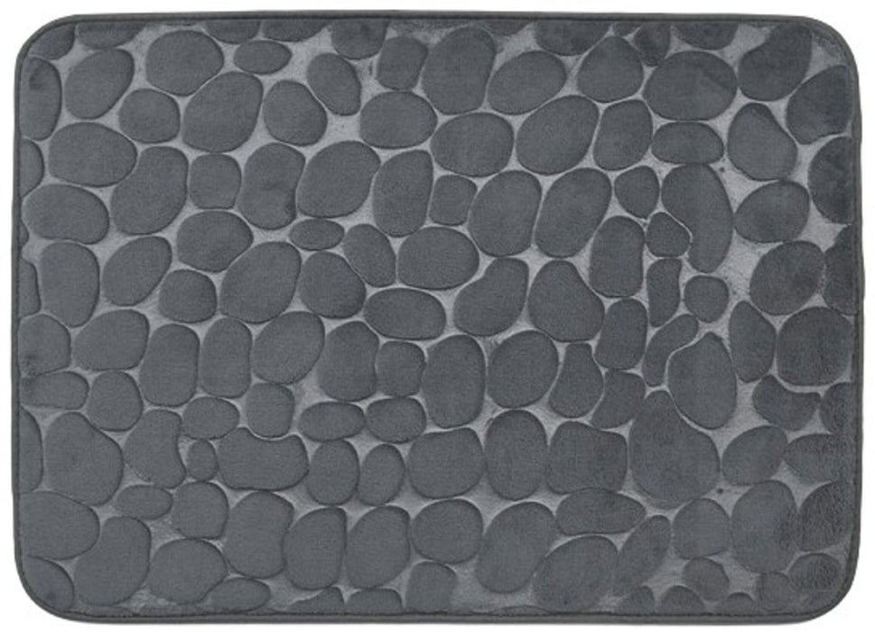 MEMORY BATHROOM MAT GRAY