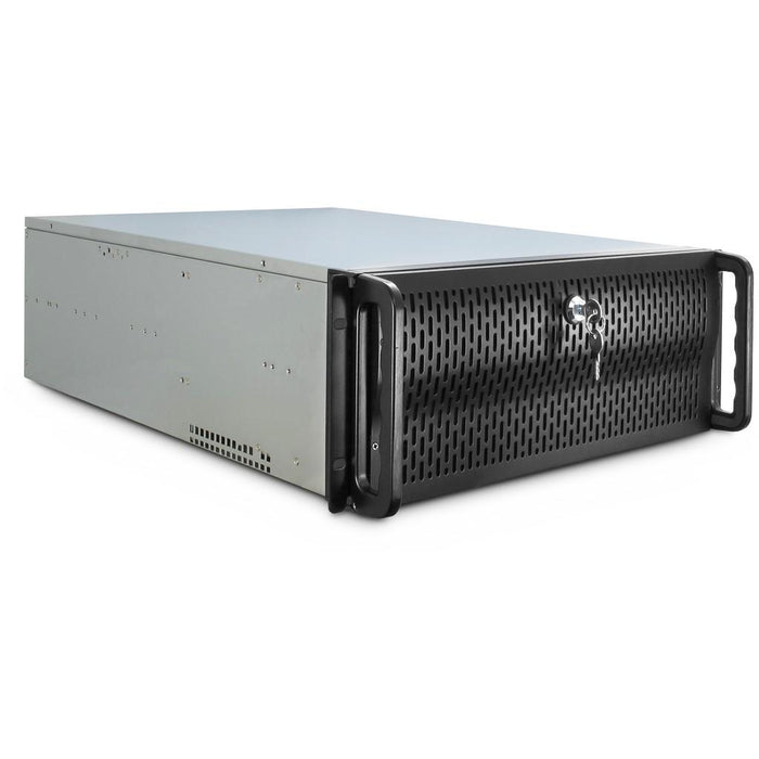 Server case InterTech 4U-4129L - Mini ITX, mATX, μATX, ATX, SSI EEB, Black
