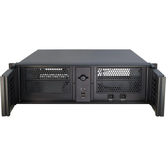 Server box InterTech 3U 3098-S, 19", Black