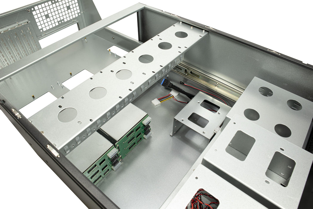 Inter Tech Server 6U-6606 box for ATX server