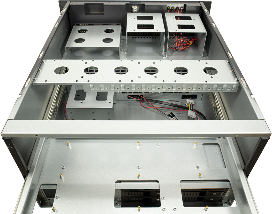 Inter Tech Server 6U-6606 box for ATX server
