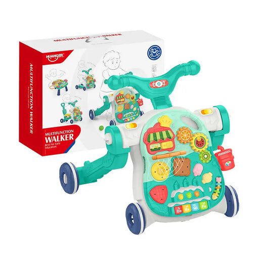 Interactive educational table 4 in 1 (green) Huanger HE0816 - Walkers and interactive tables<<<Toys<<<InnproXML